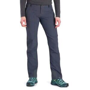 KUHL Women’s Size 10 Klash Pants Grey Straight Leg Mid Rise